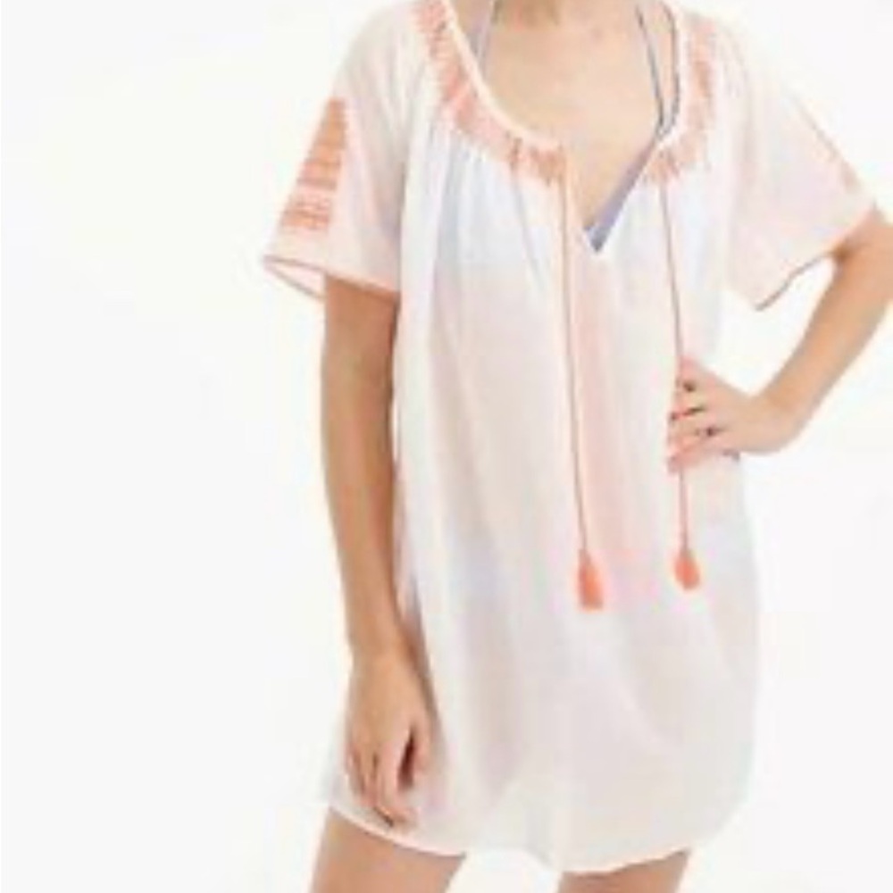 J crew beach cover up